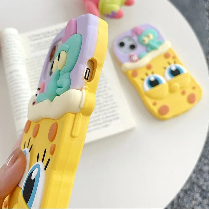 SpongeBob- כיסוי אופנתי מעוצב ומגניב במיוחד לאייפון iphone case FantasyCaseIL