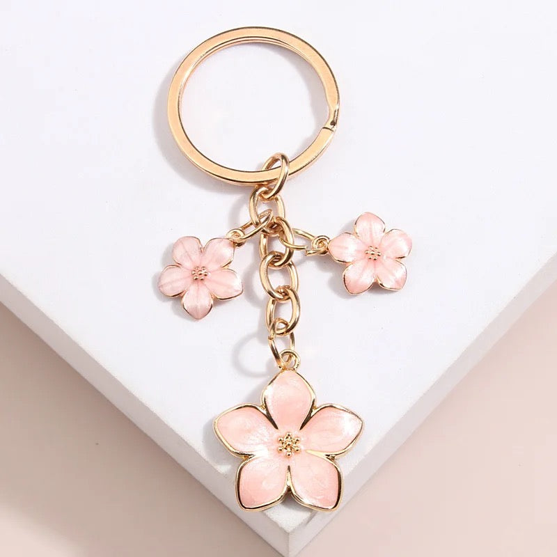 Flowers key chain - מחזיק מפתחות אופנתי במיוחד בעיצוב פרחוני iphone case FantasyCaseIL