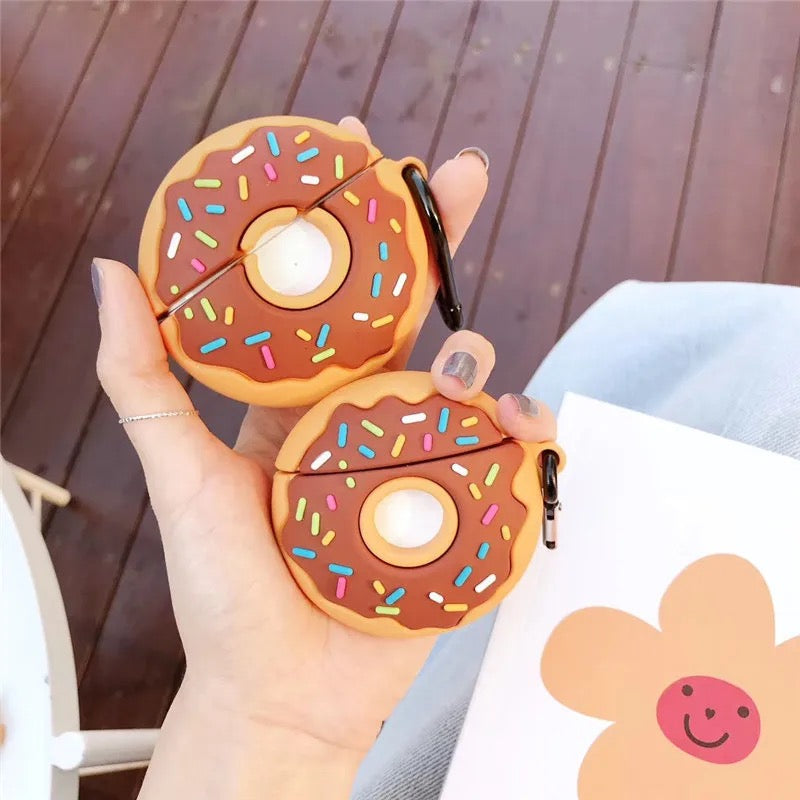 Donut case - כיסוי מגניב וחמוד במיוחד לאיירפודס iphone case FantasyCaseIL