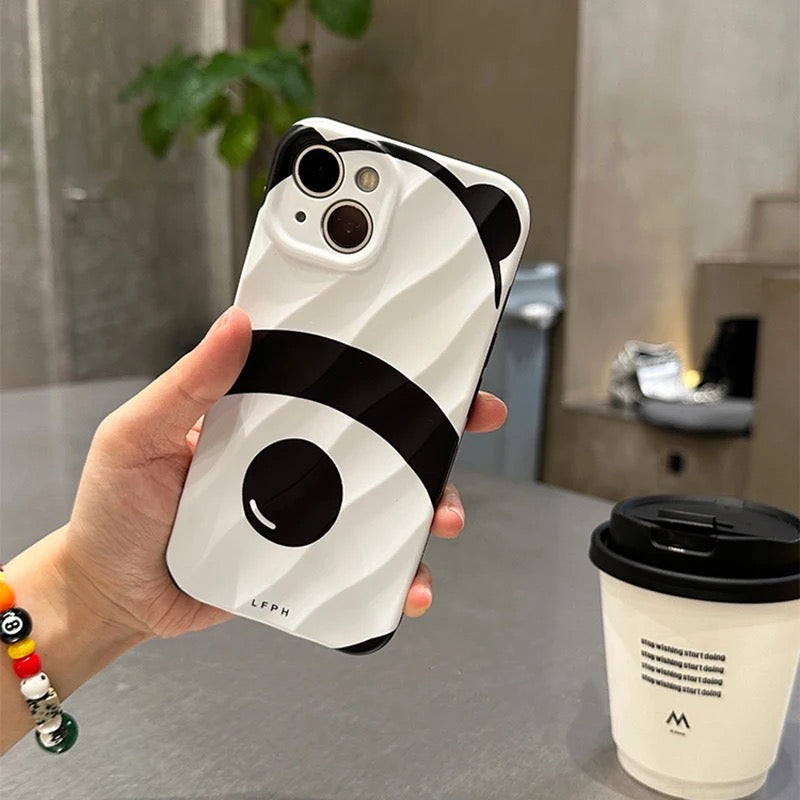 Cute panda case - כיסוי פנדה חמוד מעוצב ואופנתי במיוחד לאייפון iphone case FantasyCaseIL