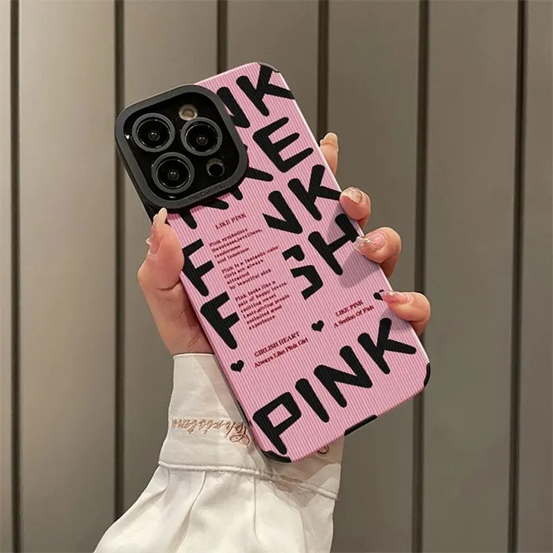 Fashion pink case - כיסוי אופנתי אסתטי בעיצוב מושלם לאייפון iphone case FantasyCaseIL