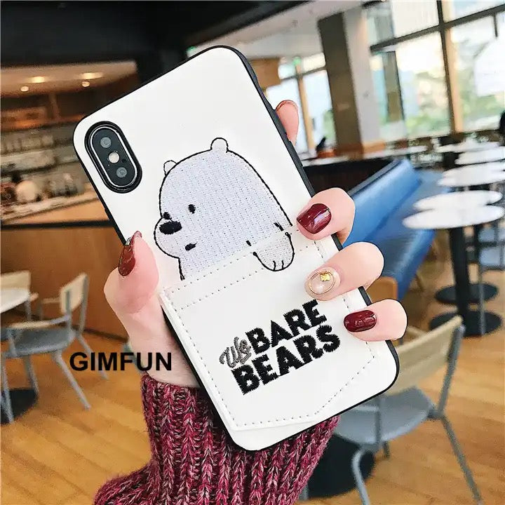 Bears case - כיסוי אופנתי ארנק מעוצב ואיכותי במיוחד לאייפון iphone case FantasyCaseIL