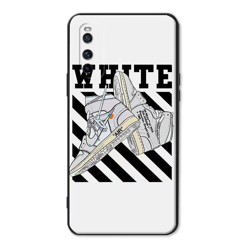 Off white & nike - כיסוי אופנתי בעיצוב מושלם למגוון דגמי הטלפונים
