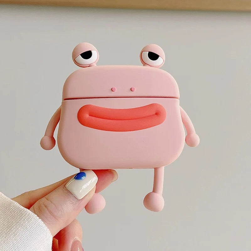 Frog case - כיסוי צפרדע חמוד מעוצב ואיכותי לאיירפודס iphone case FantasyCaseIL