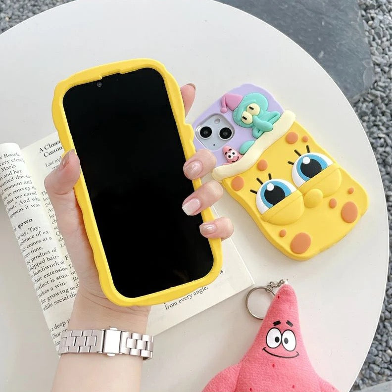 SpongeBob- כיסוי אופנתי מעוצב ומגניב במיוחד לאייפון iphone case FantasyCaseIL