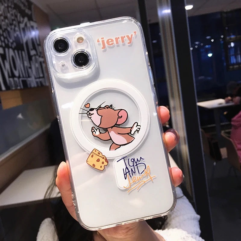 Tom & Jerry MagSafe - כיסוי מגנטי איכותי מעוצב ואופנתי במיוחד לאייפון
