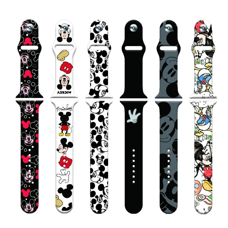 Apple watch straps mickey mouse - רצועות איכותיות ומעוצבות במיוחד של מיקי מאוס iphone case FantasyCaseIL