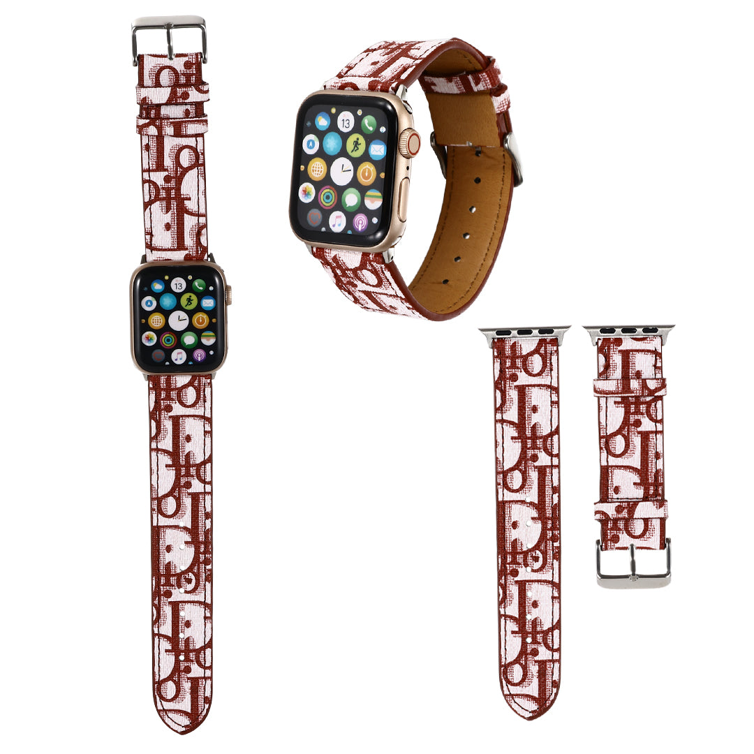 Christian Dior apple watch straps - רצועות אפל וואטצ׳י יוקרתיות ואופנתית במיוחד iphone case FantasyCaseIL