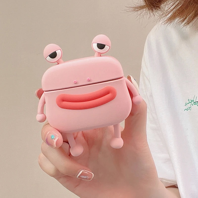 Frog case - כיסוי צפרדע חמוד מעוצב ואיכותי לאיירפודס iphone case FantasyCaseIL