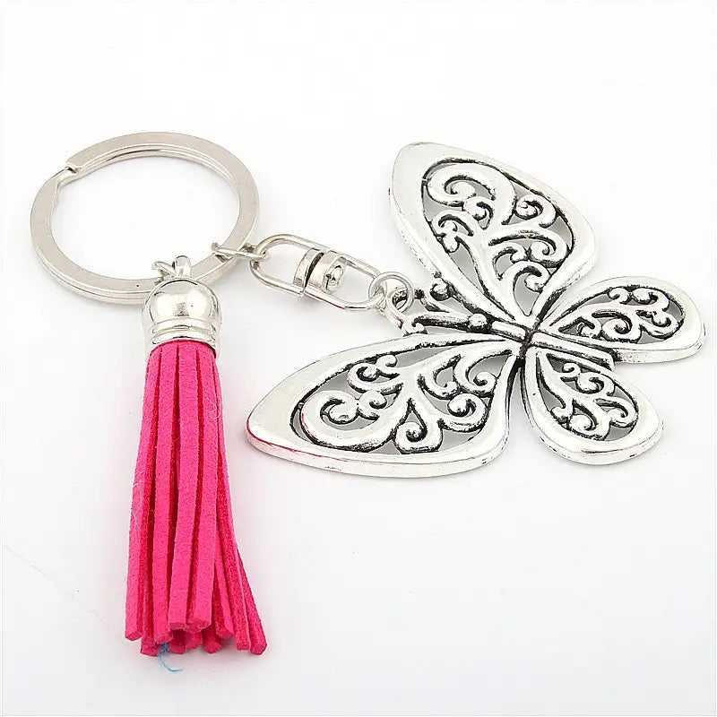 Butterfly key chain - מחזיק מפתחות אופנתי במיוחד בעיצוב פרפר iphone case FantasyCaseIL