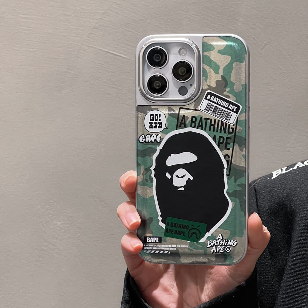 Bape case - כיסוי יוקרתי וסופר אופנתי לאייפון