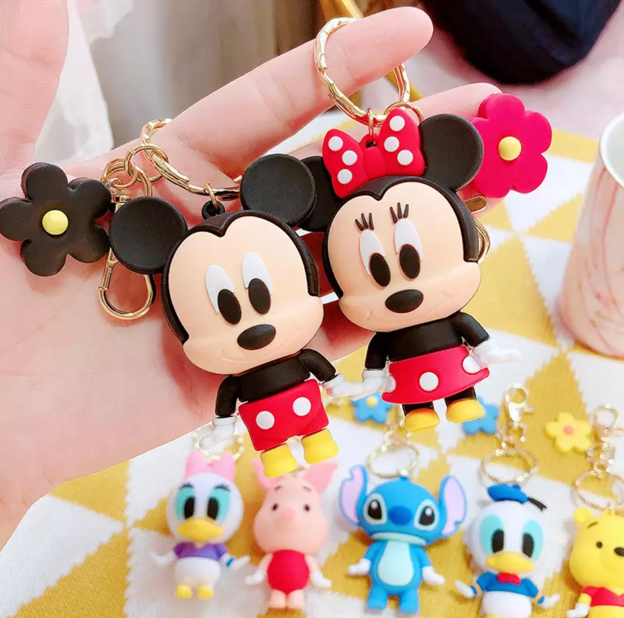 Disney keys chain - מחזיקי מפתחות אופנתיים חמודים ואיכותיים במיוחד iphone case FantasyCaseIL