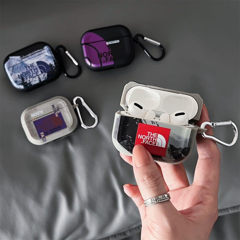 The north face air pods case - כיסוי ייחודי בעיצוב מיוחד לאיירפודס