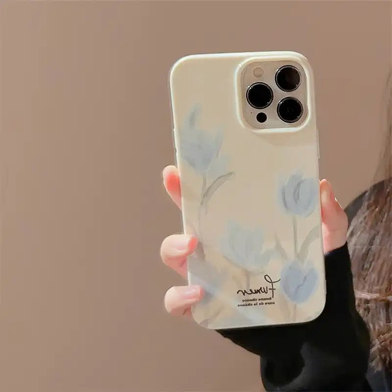 Beautiful flowers case - כיסוי פרחים אופנתי אלגנטי ומעוצב במיוחד לאייפון iphone case FantasyCaseIL