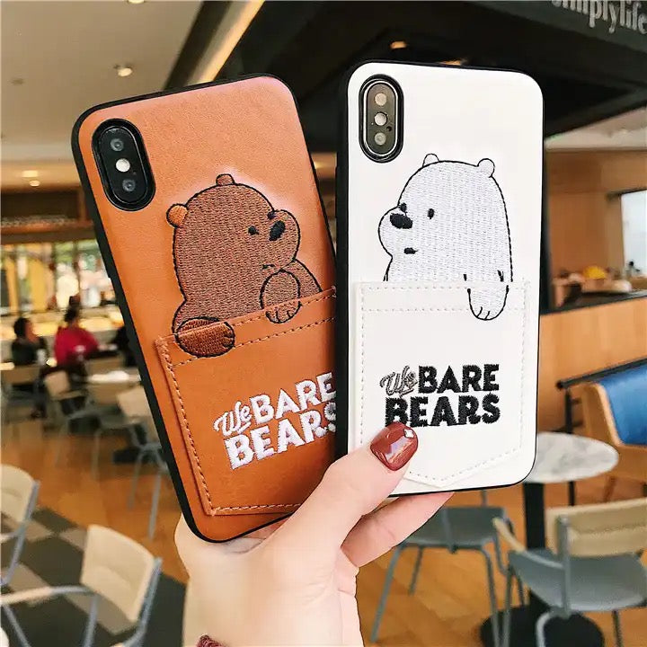 Bears case - כיסוי אופנתי ארנק מעוצב ואיכותי במיוחד לאייפון iphone case FantasyCaseIL