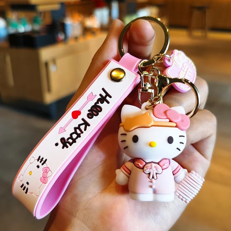 Hello kitty key chain - מחזיק מפתחות חמוד במיוחד ואיכותי