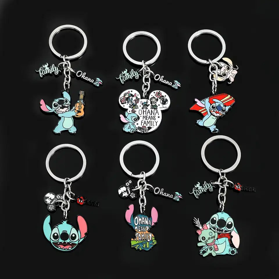 Stitch key chain - מחזיק מפתחות דיסני איכותי ומעוצב במיוחד iphone case FantasyCaseIL