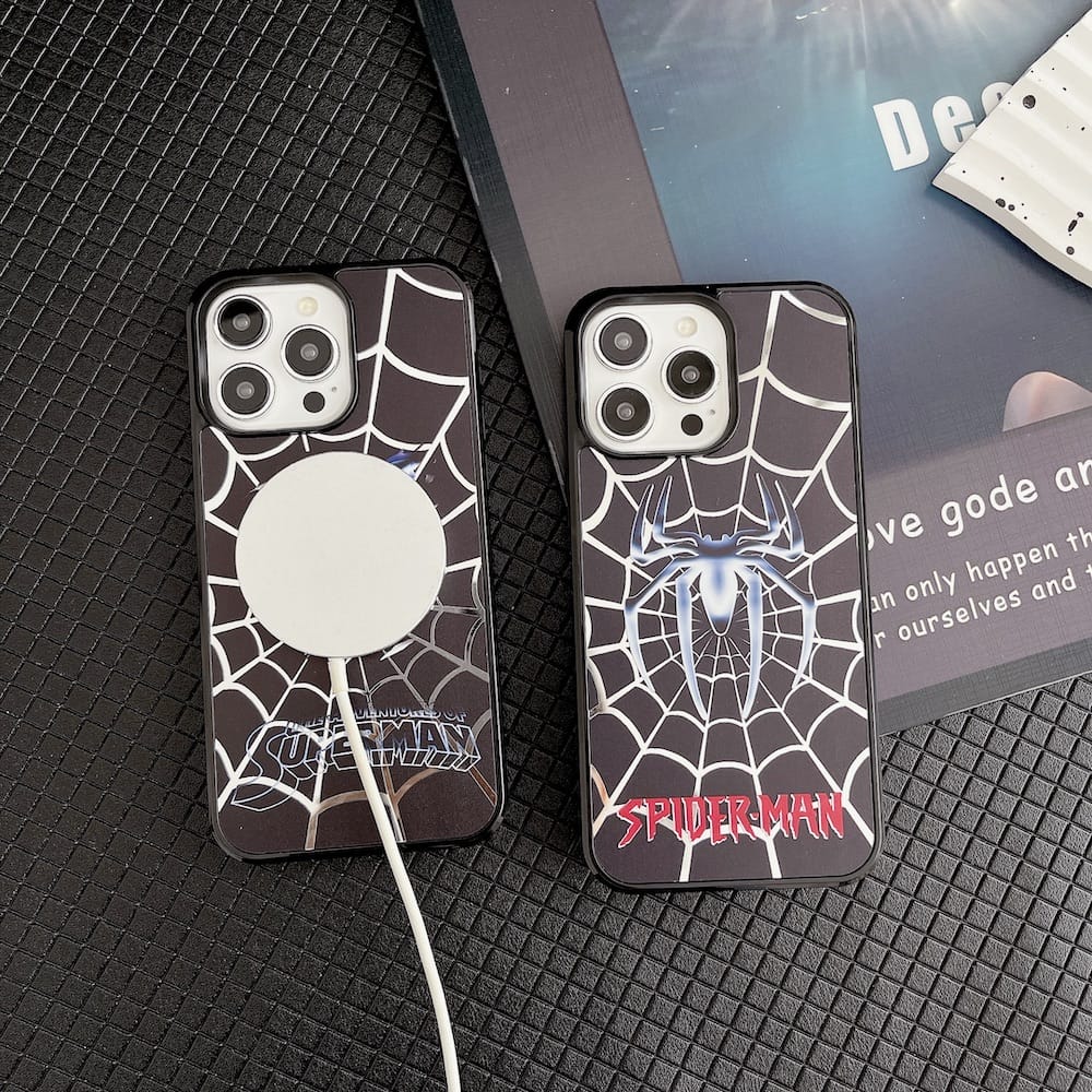 spiderman & superman magsafe case - כיסוי אופנתי יוקרתי ומעוצב במיוחד לאייפון