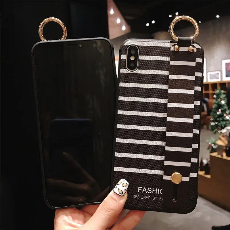 Black & white case - כיסוי שחור לבן אופנתי ומעוצב לאייפון iphone case FantasyCaseIL