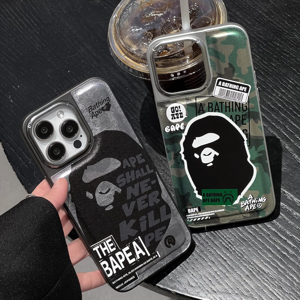 Bape case - כיסוי יוקרתי וסופר אופנתי לאייפון