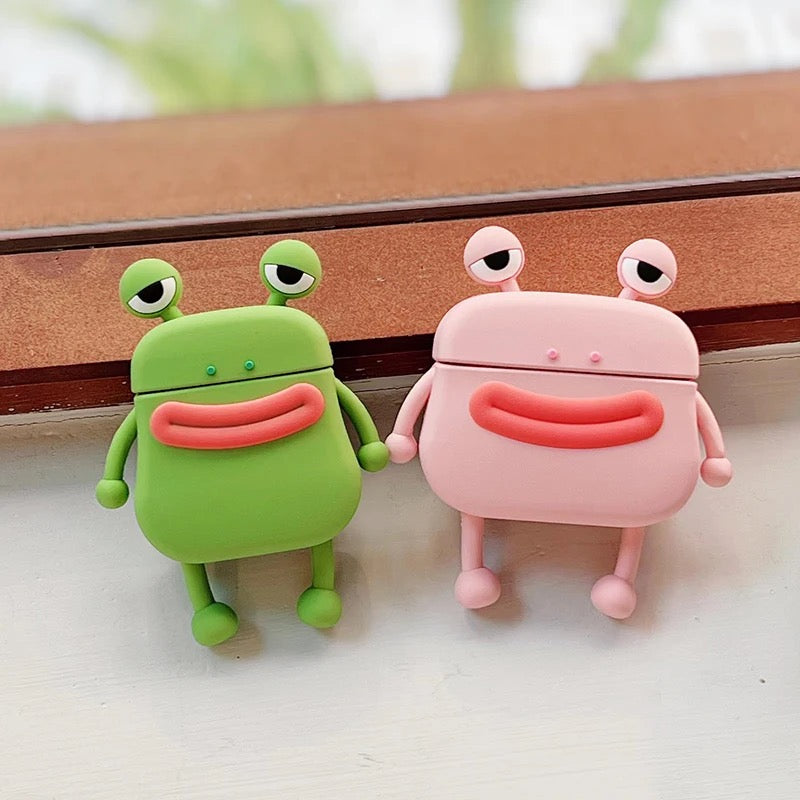 Frog case - כיסוי צפרדע חמוד מעוצב ואיכותי לאיירפודס iphone case FantasyCaseIL