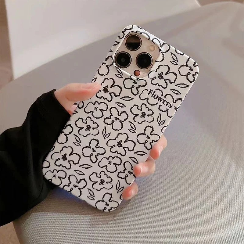 Beautiful flowers case - כיסוי פרחים אופנתי אלגנטי ומעוצב במיוחד לאייפון iphone case FantasyCaseIL