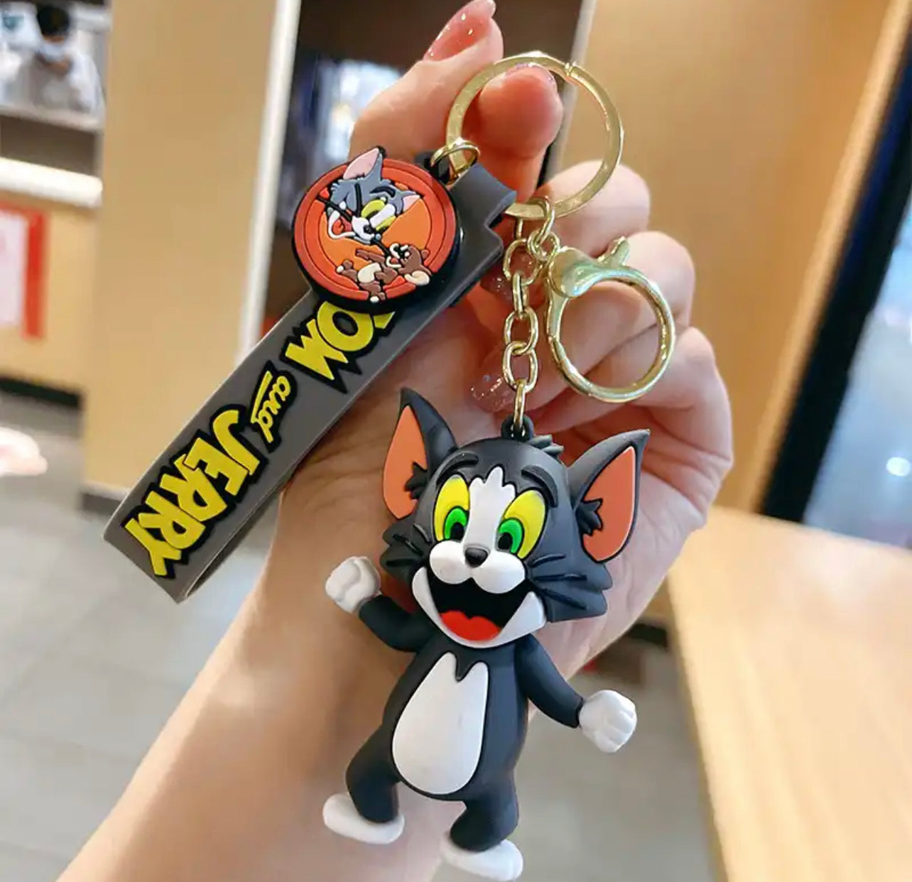 Tom & Jerry key chain - מחזיק מפתחות  איכותי ואופנתי במיוחד