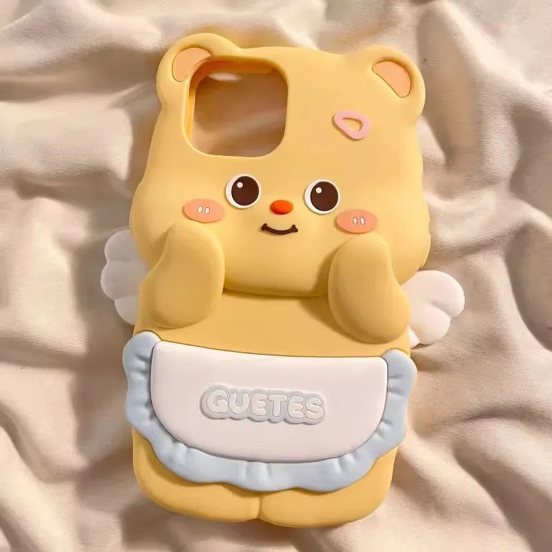 Cute bear case - כיסוי אופנתי איכותי ומעוצב במיוחד לאייפון