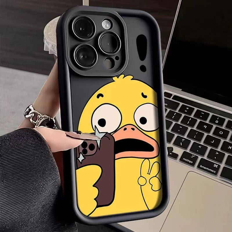 Selfie duck case - כיסוי אופנתי וחמוד בעיצוב מגניב לאייפון