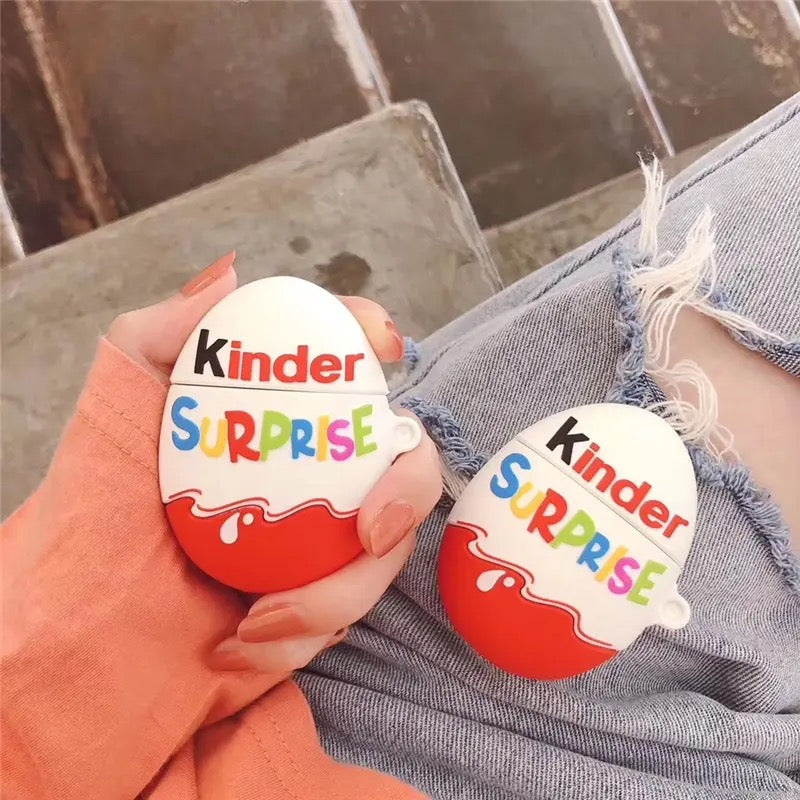 Kinder - כיסוי קינדר איכותי מסיליקון לאיירפודס iphone case FantasyCaseIL