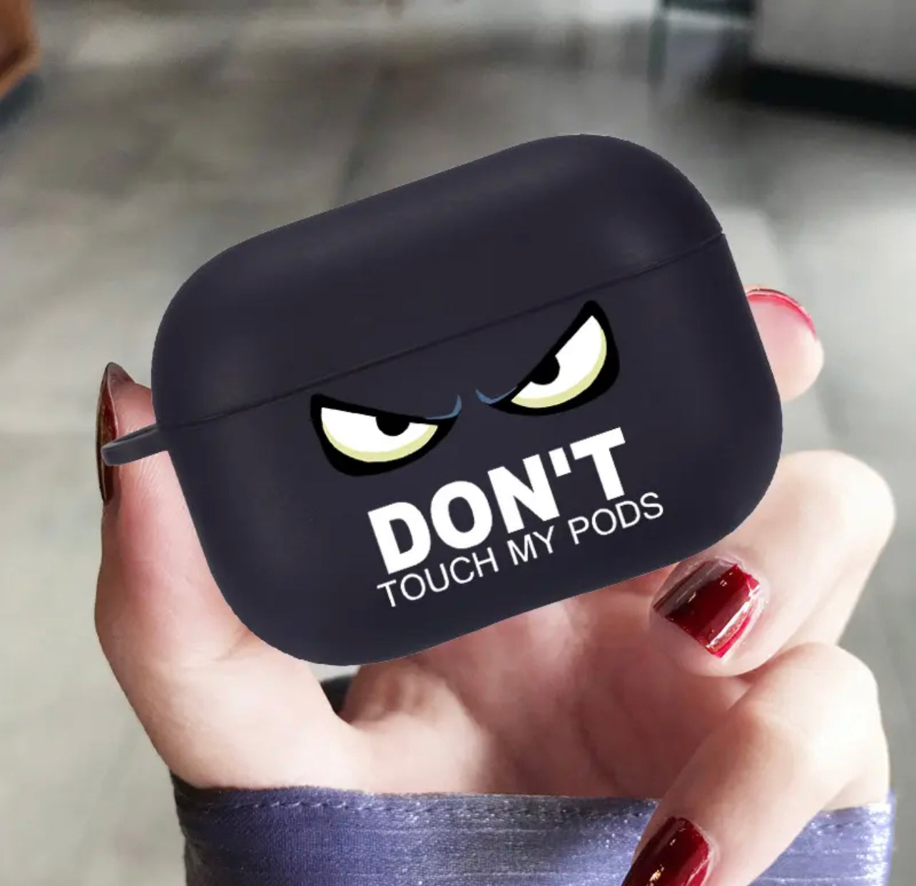 Don’t touch my pods - כיסוי איכותי ומגניב במיוחד לאיירפודס iphone case FantasyCaseIL