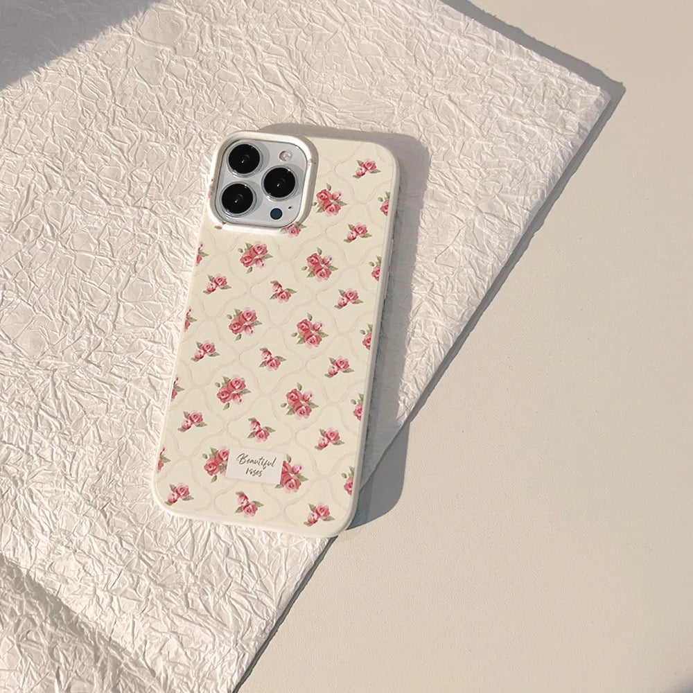 Beautiful flowers case - כיסוי פרחים אופנתי אלגנטי ומעוצב במיוחד לאייפון iphone case FantasyCaseIL