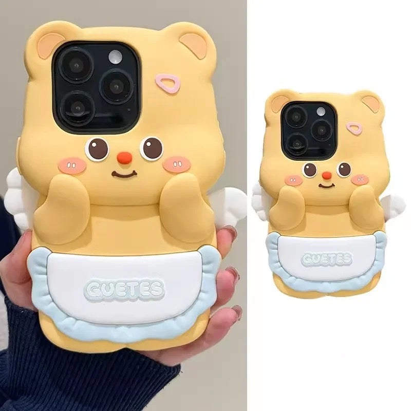 Cute bear case - כיסוי אופנתי איכותי ומעוצב במיוחד לאייפון