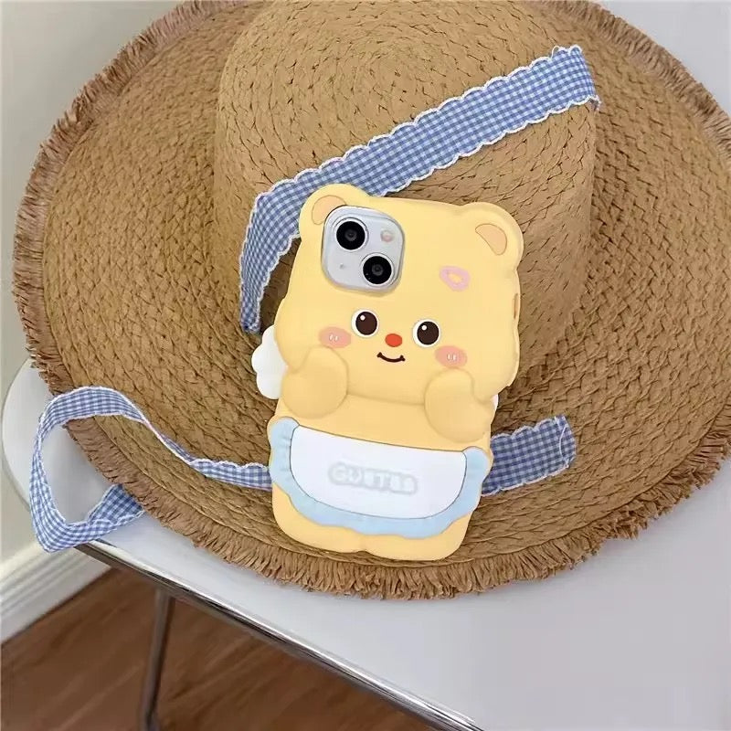 Cute bear case - כיסוי אופנתי איכותי ומעוצב במיוחד לאייפון