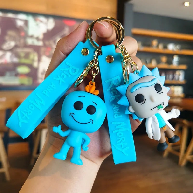 Rick & morty key chain - מחזיק מפתחות  איכותי ואופנתי במיוחד