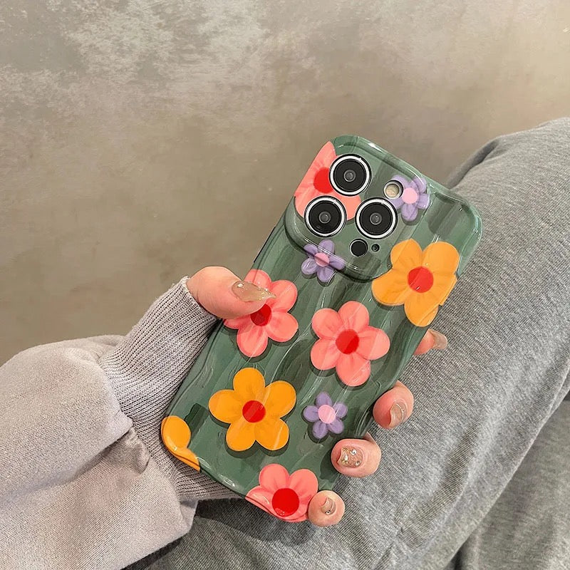 Beautiful aesthetic flowers case - כיסוי פרחים אופנתיים יוקרתיים ואסתטיים במיוחד לאייפון iphone case FantasyCaseIL