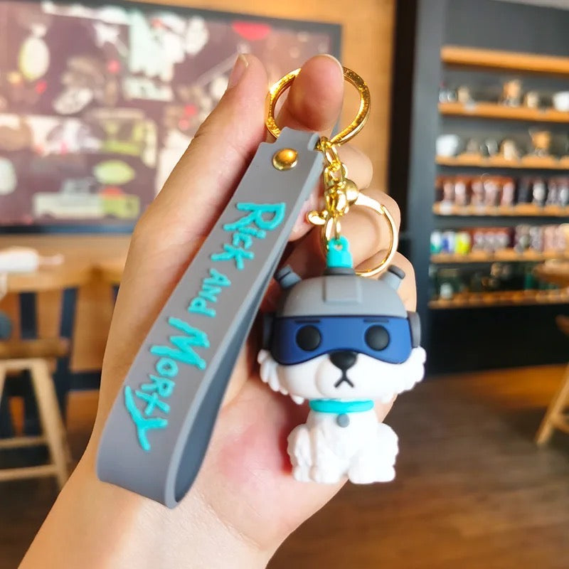 Rick & morty key chain - מחזיק מפתחות  איכותי ואופנתי במיוחד