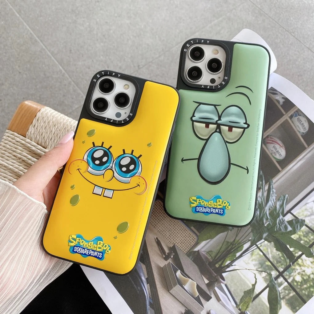 SpongeBob- כיסוי איכותי מעוצב ומגניב במיוחד לאייפון iphone case FantasyCaseIL