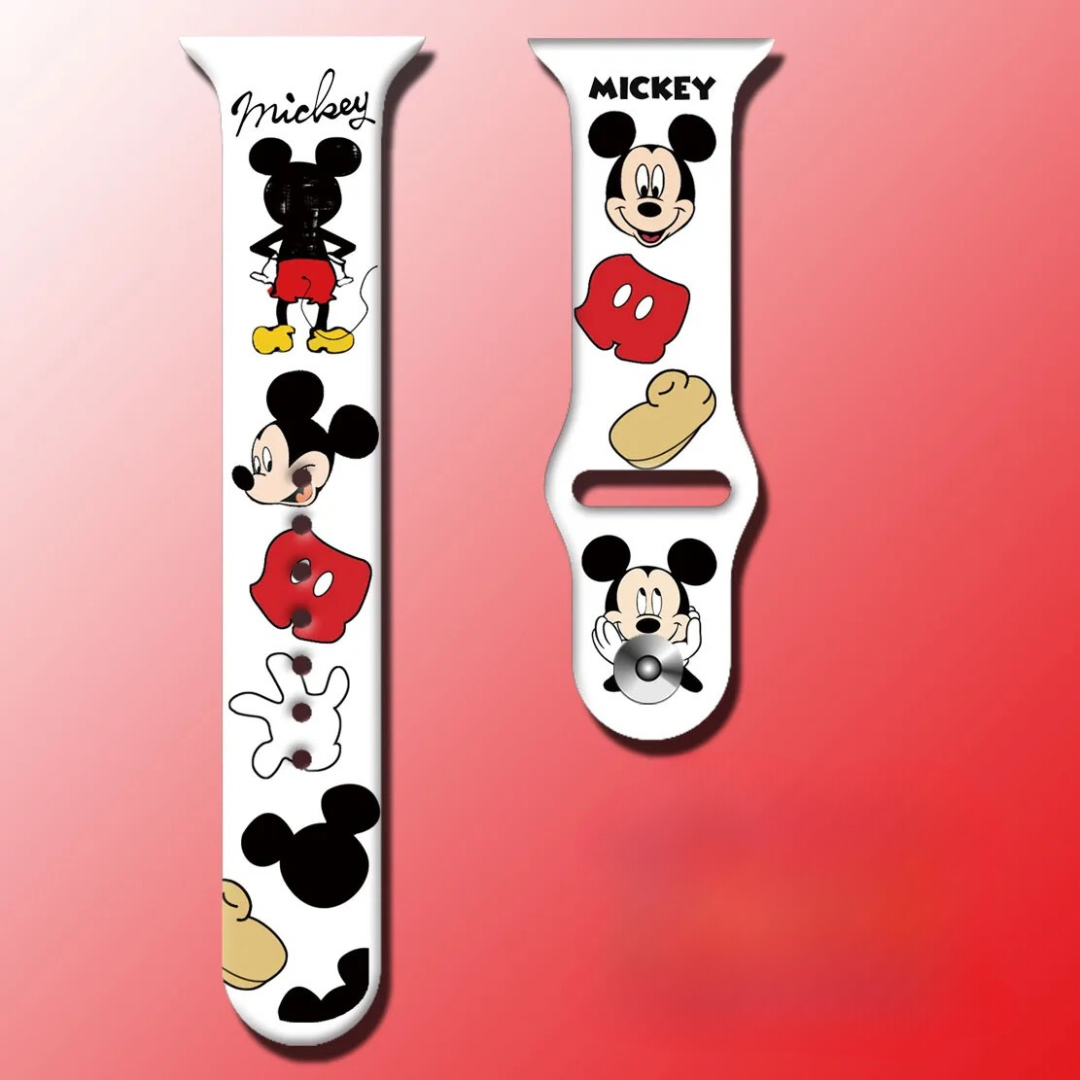 Apple watch straps mickey mouse - רצועות איכותיות ומעוצבות במיוחד של מיקי מאוס iphone case FantasyCaseIL