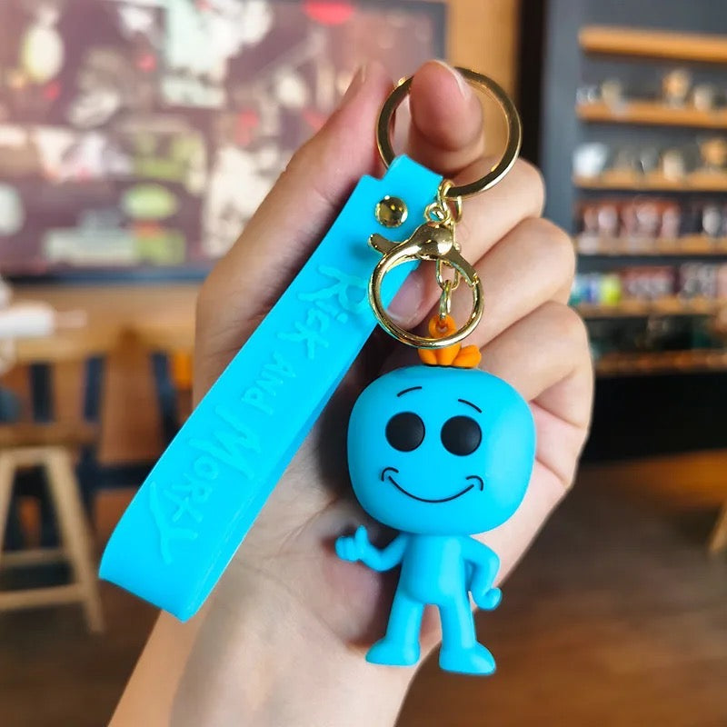 Rick & morty key chain - מחזיק מפתחות  איכותי ואופנתי במיוחד