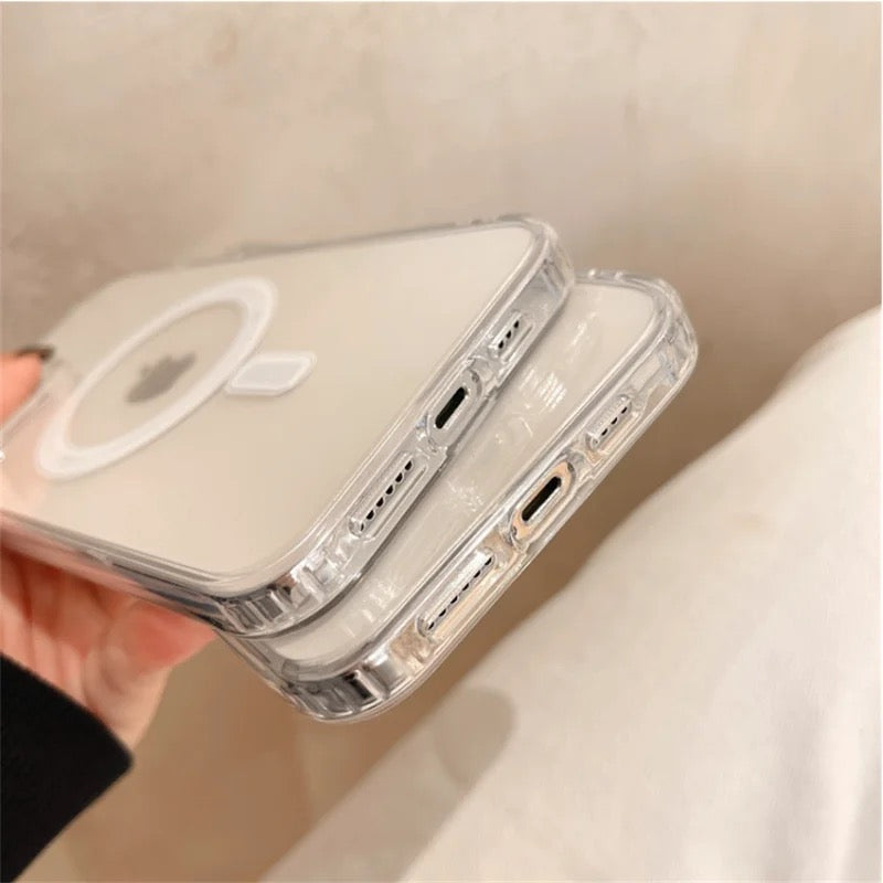 MagSafe case - כיסוי מגה סייף מגנטי קשיח אופנתי אסתטי וחלק לאייפון