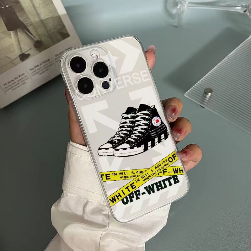 Converse & off white - כיסוי סופר אופנתי איכותי ומעוצב במיוחד לכל סוגי הטלפונים iphone case FantasyCaseIL