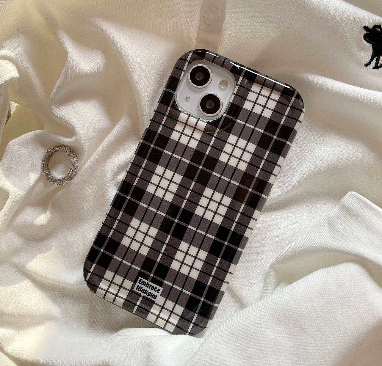 Fashion case - כיסוי משבצות בעיצוב קלאסי ומיוחד לאייפון iphone case FantasyCaseIL