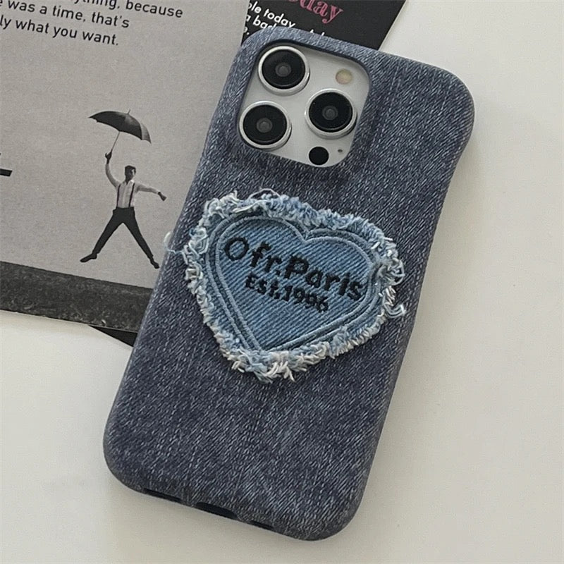 Jeans case - כיסוי סופר איכותי בעיצוב ג׳ינס מושלם לאייפון