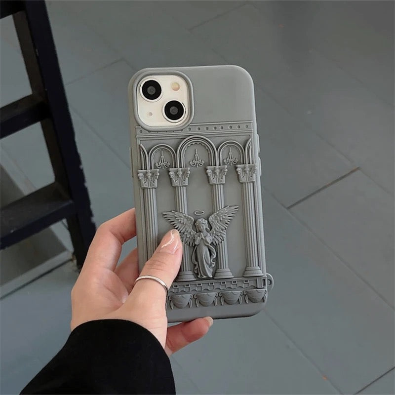 Angel case - כיסוי אלגנטי בעיצוב מלאך לאייפון iphone case FantasyCaseIL