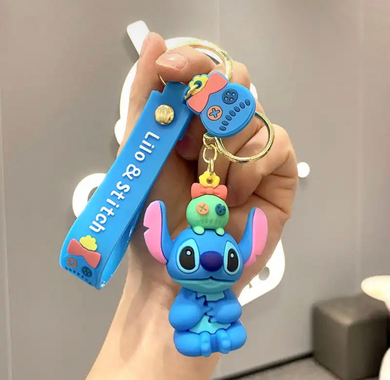 Stitch key chain - מחזיק מפתחות דיסני איכותי ומעוצב במיוחד iphone case FantasyCaseIL