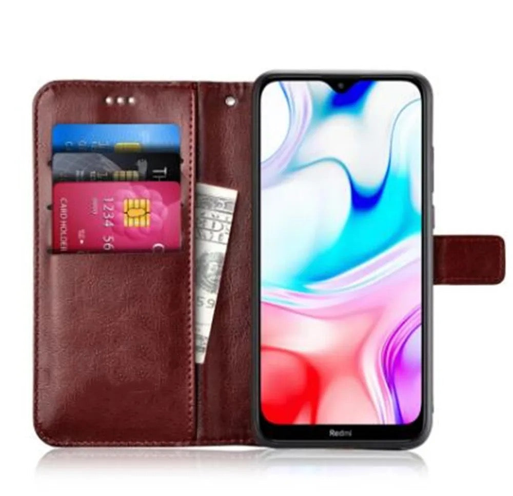 Wallet case - כיסוי ספר יוקרתי אופנתי בעיצוב מושלם לאייפון