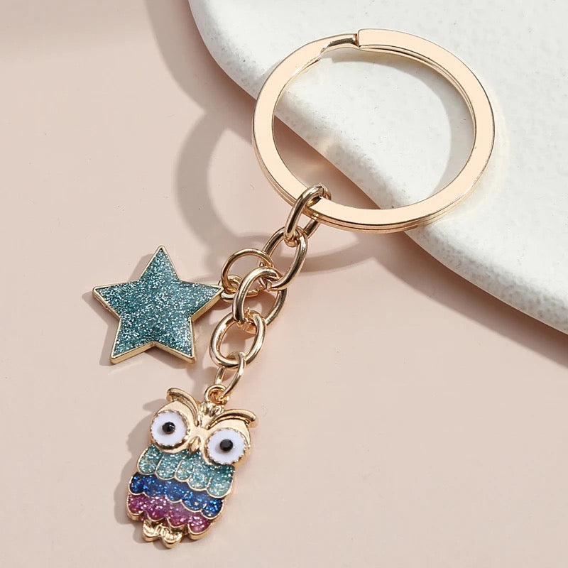 Owl key chain - מחזיק מפתחות בעיצוב ינשוף חמוד במיוחד