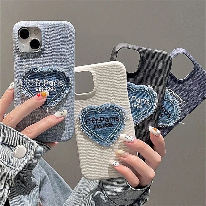 Jeans case - כיסוי סופר איכותי בעיצוב ג׳ינס מושלם לאייפון