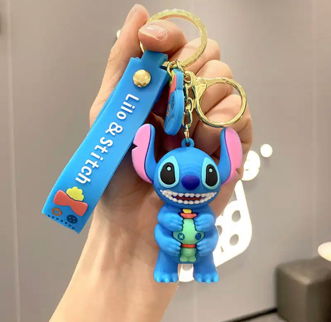 Stitch key chain - מחזיק מפתחות דיסני איכותי ומעוצב במיוחד iphone case FantasyCaseIL